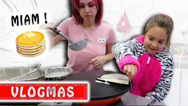 VLOGMAS 10 : Pluie, cinéma et crêpes en famille