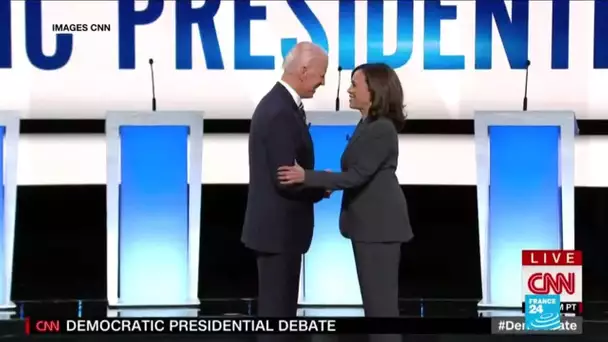 Joe Biden et Kamala Harris au cœur d'un nouveau débat démocrate