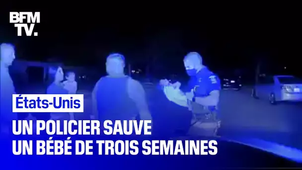 Aux États-Unis, un officier de police sauve un bébé de trois semaines