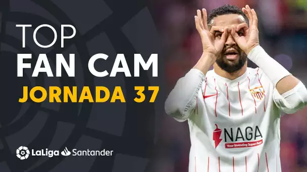 LaLiga Fan Cam Jornada 37: Coquelin, En-Nesyri & Abdón Prats