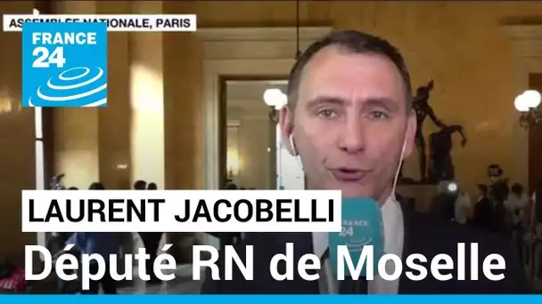 "Nous voulons [...] que Madame Borne fasse ses valises", assure le député RN Laurent Jacobelli