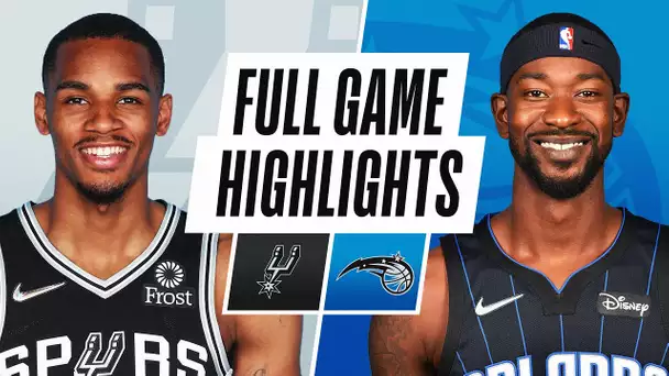 SPURS at MAGIC | NBA PRESEASON FULL GAME HIGHLIGHTS | October 10, 2021