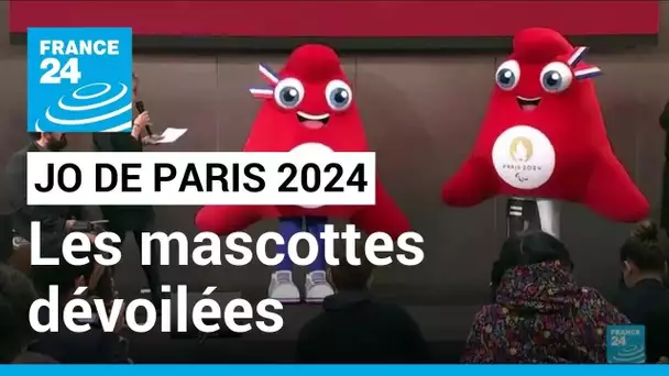 Les JO de Paris 2024 dévoilent leurs mascottes. • FRANCE 24