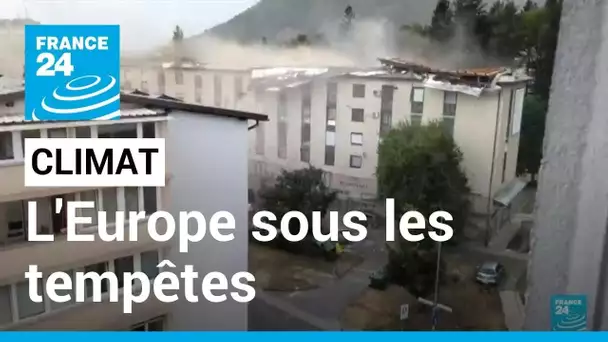 Intempéries : l'ensemble de l'Europe touchée par des tempêtes meurtrières • FRANCE 24