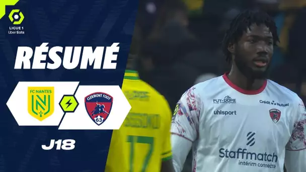 FC NANTES - CLERMONT FOOT 63 (1 - 2) - Résumé - (FCN - CF63) / 2023/2024