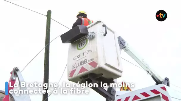 La Bretagne, la région la moins connectée à la fibre