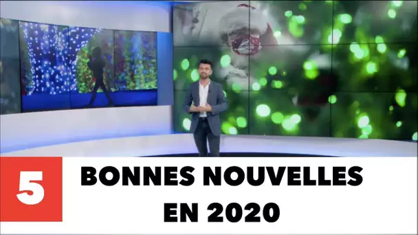 Cinq bonnes nouvelles en 2020 en dehors du Covid-19 qui méritent le détour