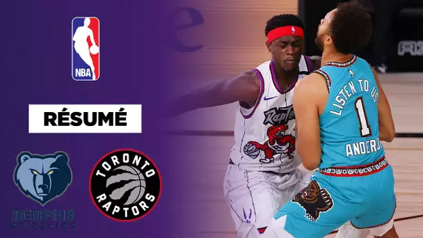 Résumé NBA - Les Raptors ont laissé les Grizzlies y croire...