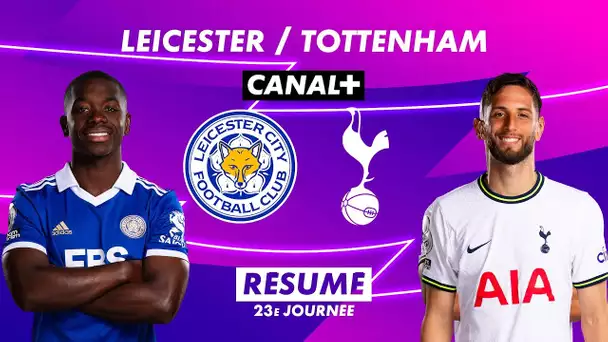 Le résumé de Leicester / Tottenham - Premier League 2022-23 (23ème journée)