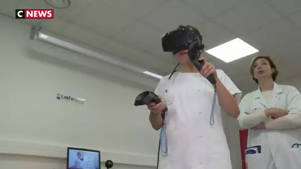 La réalité virtuelle pour former les infirmières