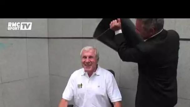 Luis Fernandez relève le Ice Bucket Challenge à son tour