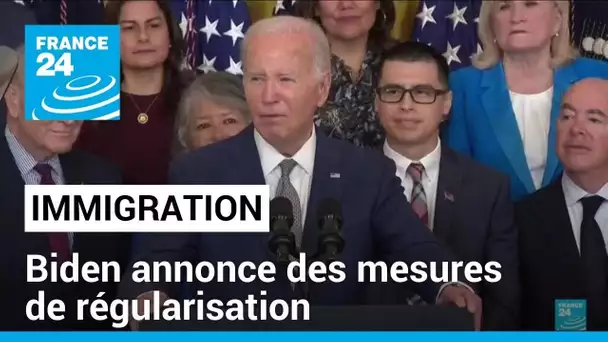 Campagne américaine : régularisation de centaines de milliers d'immigrés par Biden • FRANCE 24