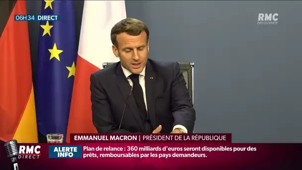 Plan de relance de l'Union Européenne: un "jour historique pour l'Europe" selon Emmanuel Macron