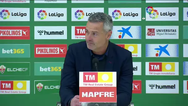 Rueda de prensa Elche CF vs Sevilla FC