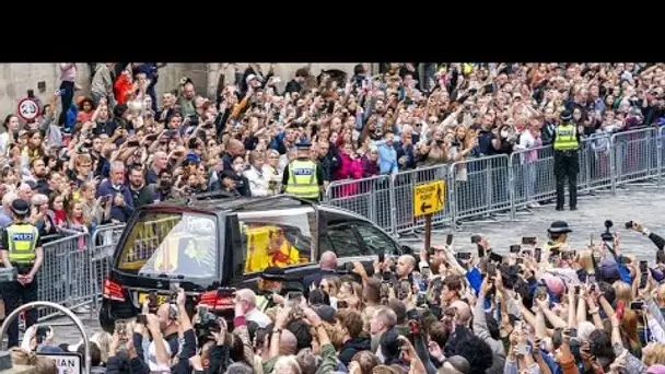 Le cercueil d'Elizabeth II est au palais d'Holyroodhouse à Edimbourg