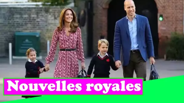 Pourquoi George et Charlotte utilisent des noms de famille différents pour le reste de la famille ro