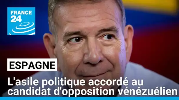 L'Espagne accorde l'asile politique au candidat de l'opposition vénézuélien • FRANCE 24