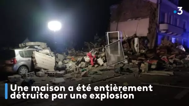 Une maison a été entièrement détruite par une explosion dans le Morbihan