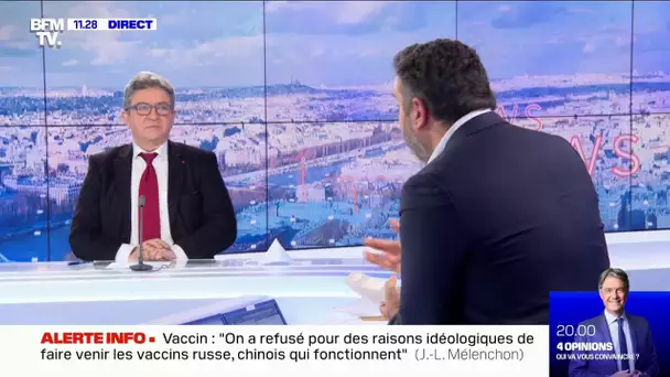 Jean-Luc Mélenchon est l'invité de BFMTV