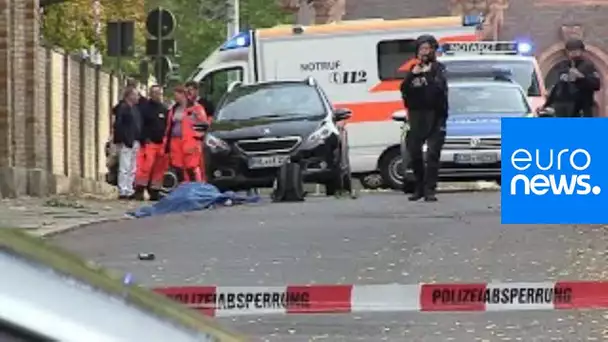 Attaque armée contre une synagogue de Halle, ville de l'est de l'Allemagne