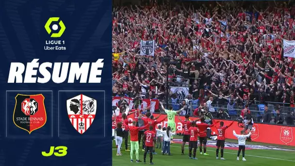 STADE RENNAIS FC - AC AJACCIO (2 - 1) - Résumé - (SRFC - ACA) / 2022-2023