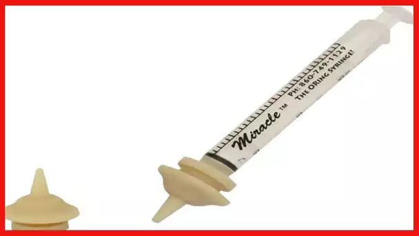 THE MIRACLE NIPPLE for Pets, Mini Pkg/2 with Miracle Brand Oring Syringe