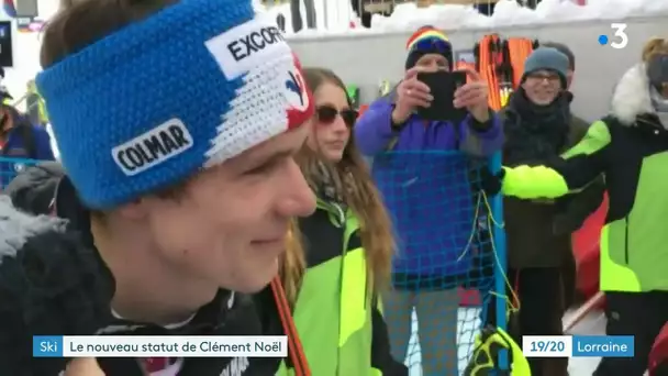 Ski alpin: le nouveau statut de Clément Noël