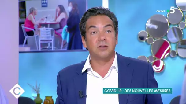 Covid-19 : des nouvelles mesures - C à Vous - 14/09/2020