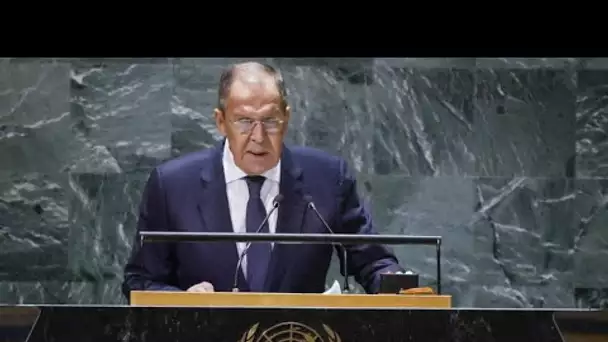 Sergueï Lavrov à l'ONU : "L'Occident est l'empire du mensonge" • FRANCE 24