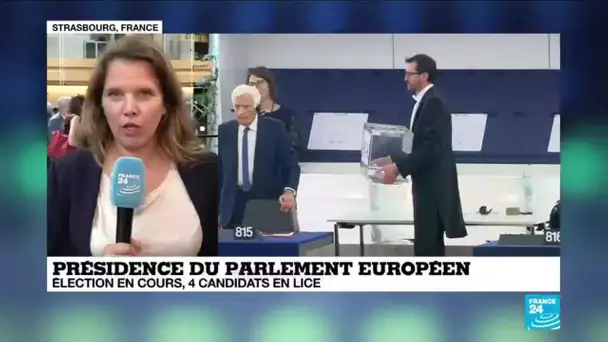 Présidence du Parlement européen : 4 candidats en lice