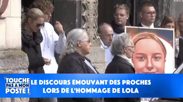 Affaire Lola : le discours émouvant des proches lors de l'hommage