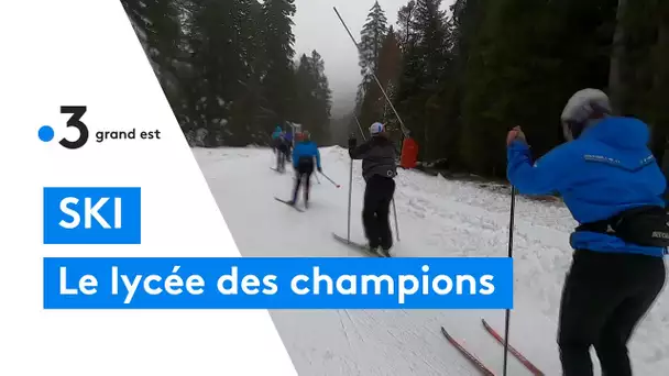 Le lycée la Haie Griselle et son pôle espoir le lycée des champions a Gérardmer