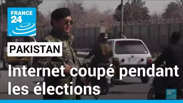 Le Pakistan vote pour des élections contestées et sans internet mobile • FRANCE 24