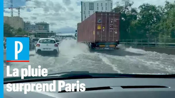 Paris : 15 jours de pluie en une heure