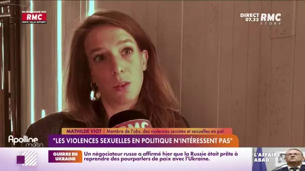 Affaire Damien Abad : "les violences sexuelles en politique n'intéressent pas"