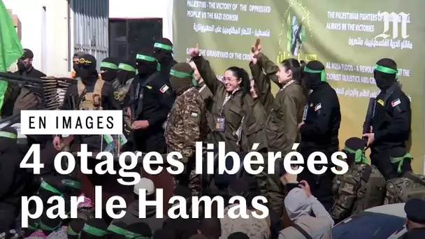 Quatre otages israéliennes ont été libérées par le Hamas