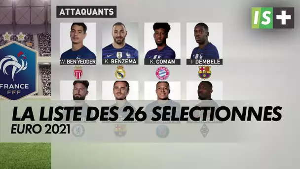 La liste des 26 sélectionnés