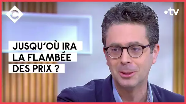 La flambée des prix, avec Nicolas Bouzou - C à Vous - 14/01/2022