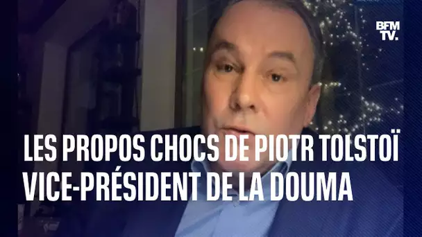 Piotr Tolstoï (vice-président de la Douma): "La France, c'est un ennemi"