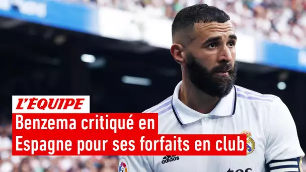 "Tu dois assumer ce risque" : Benzema critiqué en Espagne pour ses forfaits avant la Coupe du monde