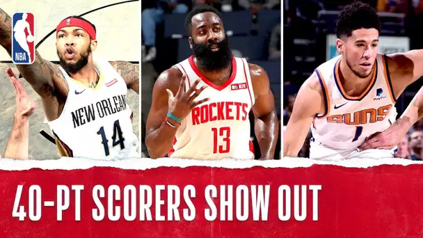 Ingram, Harden & Booker All Go For 40 PTS