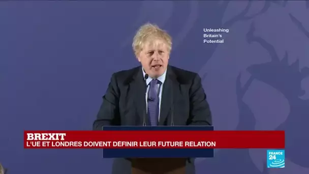 REPLAY : le discours de Boris Johnson sur les relations post-Brexit avec l'UE