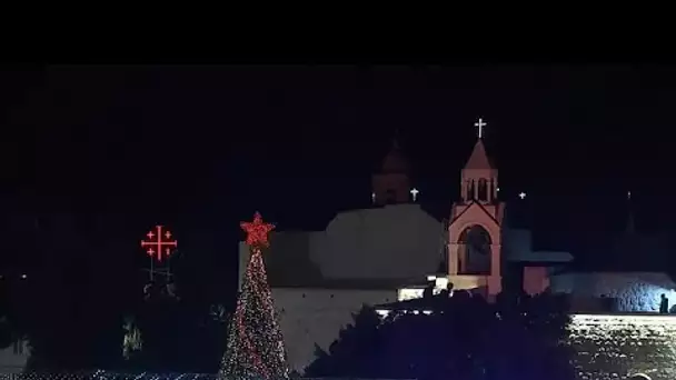 Lancement des célébrations de Noël à Bethléem et au Vatican