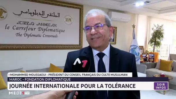 Maroc-Fondation diplomatique : Journée internationale pour la tolérance