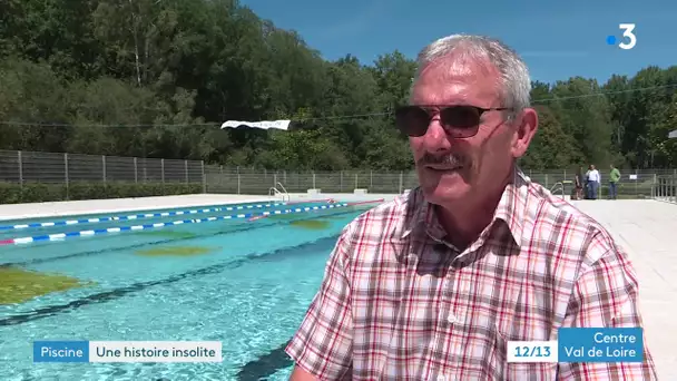 Saint-Branchs : une piscine creusée par les Allemands âpres la guerre