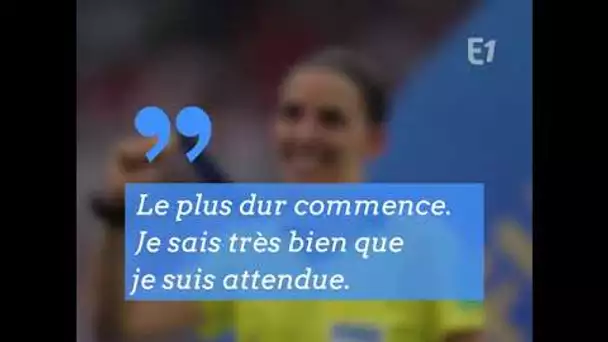 ENCORE UNE PREMIÈRE POUR STÉPHANIE FRAPPART, L'ARBITRE FRANÇAISE DE FOOT