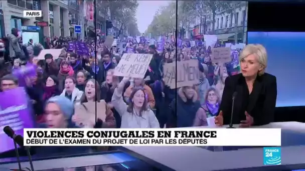 Violences conjugales en France : début de l'examen du projet de loi par les députés