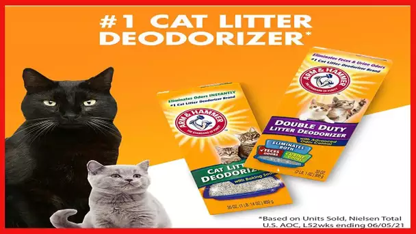 Arm & Hammer Cat Litter Deodorizer with Baking Soda