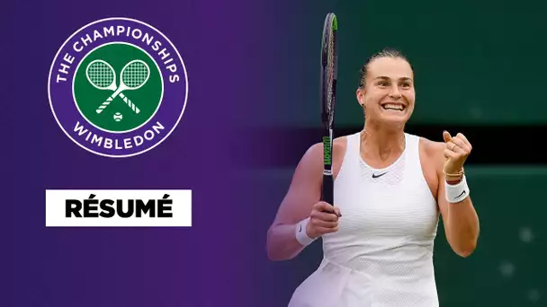 🎾 Wimbledon - Résumé : Sabalenka stoppe la belle aventure de Jabeur !