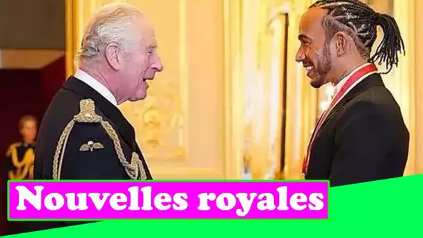 Lewis Hamilton fait chevalier par le prince Charles quelques jours après la défaite du championnat d